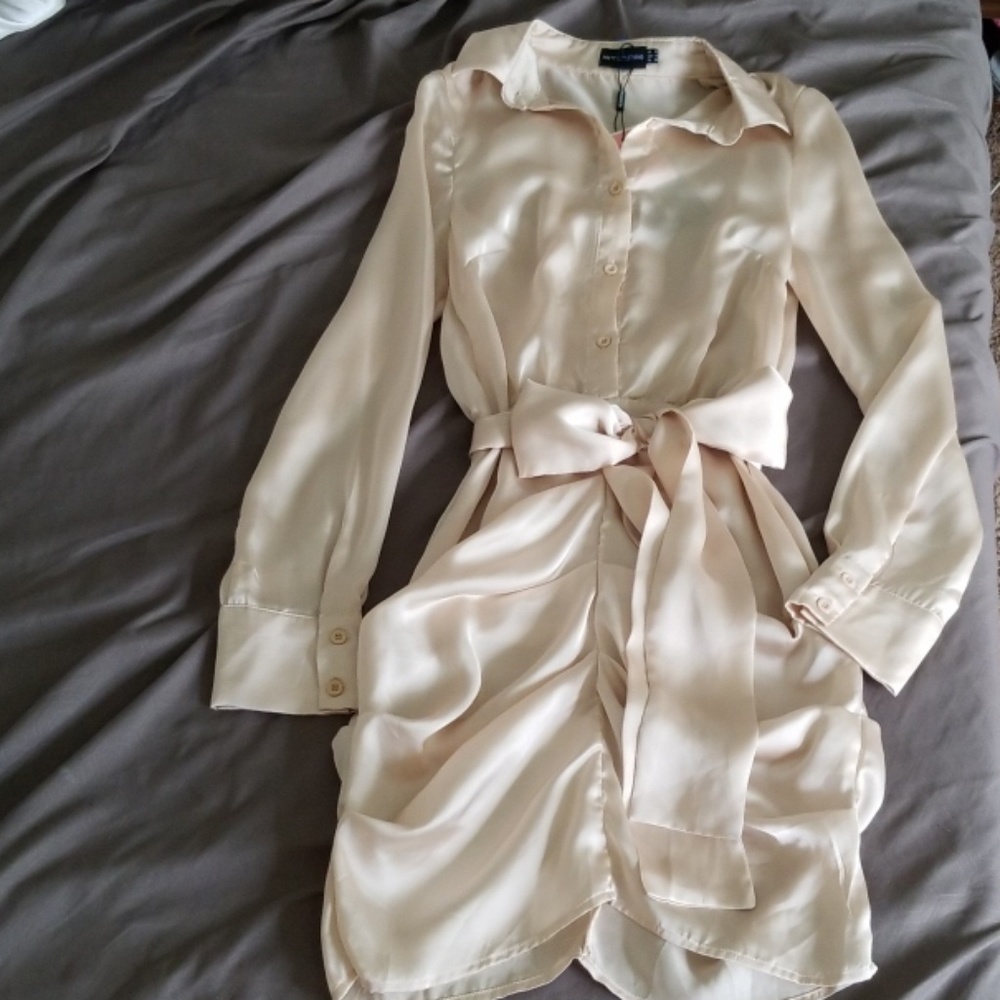 Satin dress